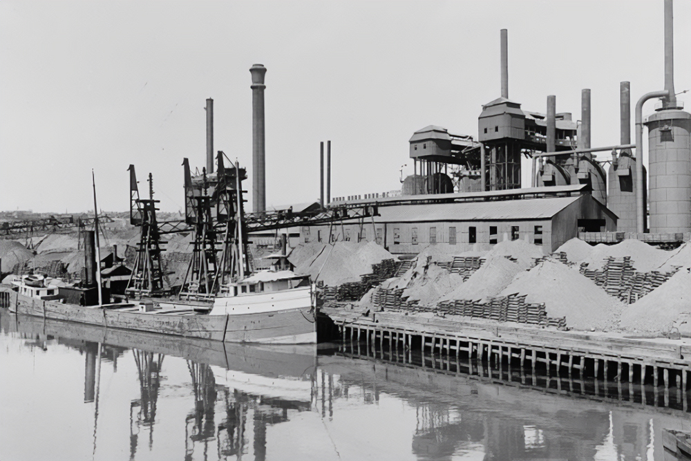 American Steel and Wire Company's plant, ca. 1901